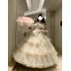 Peach White Tea Pure White Oath JSK and FS(Reservation/Full Payment Without Shipping)